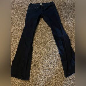 True Religion Dark Blue Women's Flare Jeans
